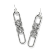 Load image into Gallery viewer, Interlok Braid Post Drop Earrings