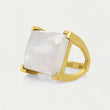 Load image into Gallery viewer, Plaza Rong-Gold & Moonstone