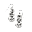 Load image into Gallery viewer, Contempo Moda Swirl French Wire Earrings