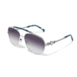 Load image into Gallery viewer, Contempo Medallion Aviator Sunglasses