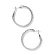 Load image into Gallery viewer, Pretty Tough Stud Large Leverback Hoop Earrings
