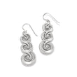 Load image into Gallery viewer, Contempo Moda Swirl French Wire Earrings
