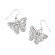 Load image into Gallery viewer, Kyoto In Bloom Indigo Butterfly Earrings