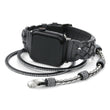 Load image into Gallery viewer, Sutton Braided Leather Watch Band-Black