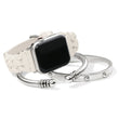 Load image into Gallery viewer, Sutton Braided Leather Watch Band-Optic White
