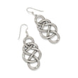 Load image into Gallery viewer, Interlok Braid Drop French Wire Earrings