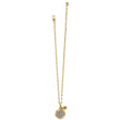 Load image into Gallery viewer, Ferrara Two Tone Luce Small Pendant Necklace