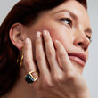 Load image into Gallery viewer, Plaza Rong-Gold & Black Onyx