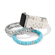 Load image into Gallery viewer, Sutton Braided Leather Watch Band-Optic White
