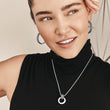 Load image into Gallery viewer, Pretty Tough Stud Large Leverback Hoop Earrings