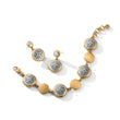 Load image into Gallery viewer, Ferrara Two Tone Luce Post Drop Earrings