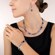 Load image into Gallery viewer, GeoCUBE® Bracelet cobalt blue