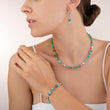 Load image into Gallery viewer, GeoCUBE® Earrings aqua