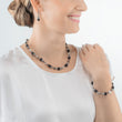 Load image into Gallery viewer, GeoCUBE® Iconic Precious Onyx bracelet crystal-black