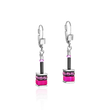 Load image into Gallery viewer, GeoCUBE® Earrings classic polaris & rhinestone multicolour