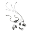 Load image into Gallery viewer, Interlok Harmony Black Necklace