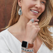 Load image into Gallery viewer, Sutton Braided Leather Watch Band-Luggage