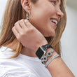 Load image into Gallery viewer, Sutton Braided Leather Watch Band-Black