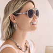 Load image into Gallery viewer, Contempo Medallion Aviator Sunglasses