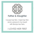 Load image into Gallery viewer, LOLA - Father & Daughter Silver