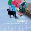 Load image into Gallery viewer, 2026 Desktop Calendar - 5 x 7 - Kate Libby