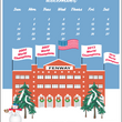 Load image into Gallery viewer, 2024 Jewel Case Calendar - 5" x 5.5" - Boston Sports