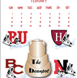 Load image into Gallery viewer, 2026 Jewel Case Calendar - 5" x 5.5" - Boston Sports