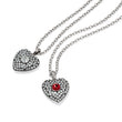 Load image into Gallery viewer, Adela Heart Mini Necklace-Clear