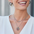 Load image into Gallery viewer, Adela Heart Mini Necklace-Red