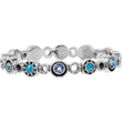 Load image into Gallery viewer, Halo Burst Hinged Bangle