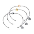 Load image into Gallery viewer, Classic Cape Cod Cuff Bracelet - SS / 14K Gold Ball