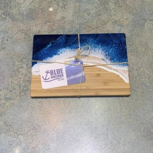 Small Cutting Board - Hand Painted - Ocean