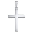 Load image into Gallery viewer, SS Domed Cross Necklace-Adult