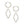 Load image into Gallery viewer, Abbie Huggie Earrings In Silver
