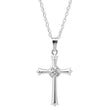 Load image into Gallery viewer, SS Cross Necklace-Adult