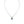Load image into Gallery viewer, Beijos Cor 10x10mm Cushion Cut Pendant Necklace
