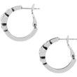Load image into Gallery viewer, Infinity Sparkle Hoop Earrings