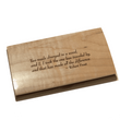 Load image into Gallery viewer, Wooden Keepsake Box - Two Roads Diverged