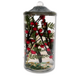 Load image into Gallery viewer, Sm Cylinder - Lifetime Candle - Red Berry Fern