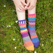 Load image into Gallery viewer, Solmate Socks - Sunny Crew Socks - Medium