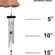 Load image into Gallery viewer, Wind Chime - Chakra Chime - Amethyst