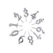 Load image into Gallery viewer, Number Candle Holder Set