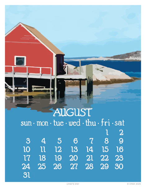 2025 Desktop Calendar - 5 x 7 - Abacus