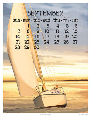 2025 Desktop Calendar - 5 x 7 - Abacus