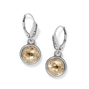 Meridian Aurora Leverback Earrings-Golden