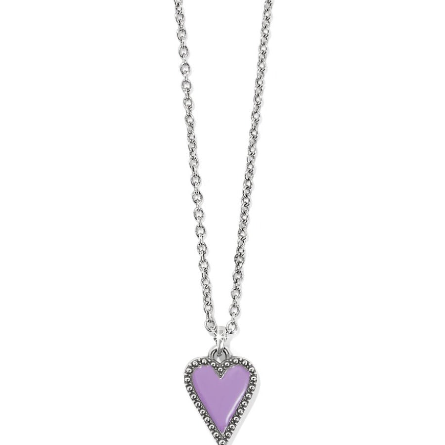 Dazzling Love Petite Necklace- Lilac