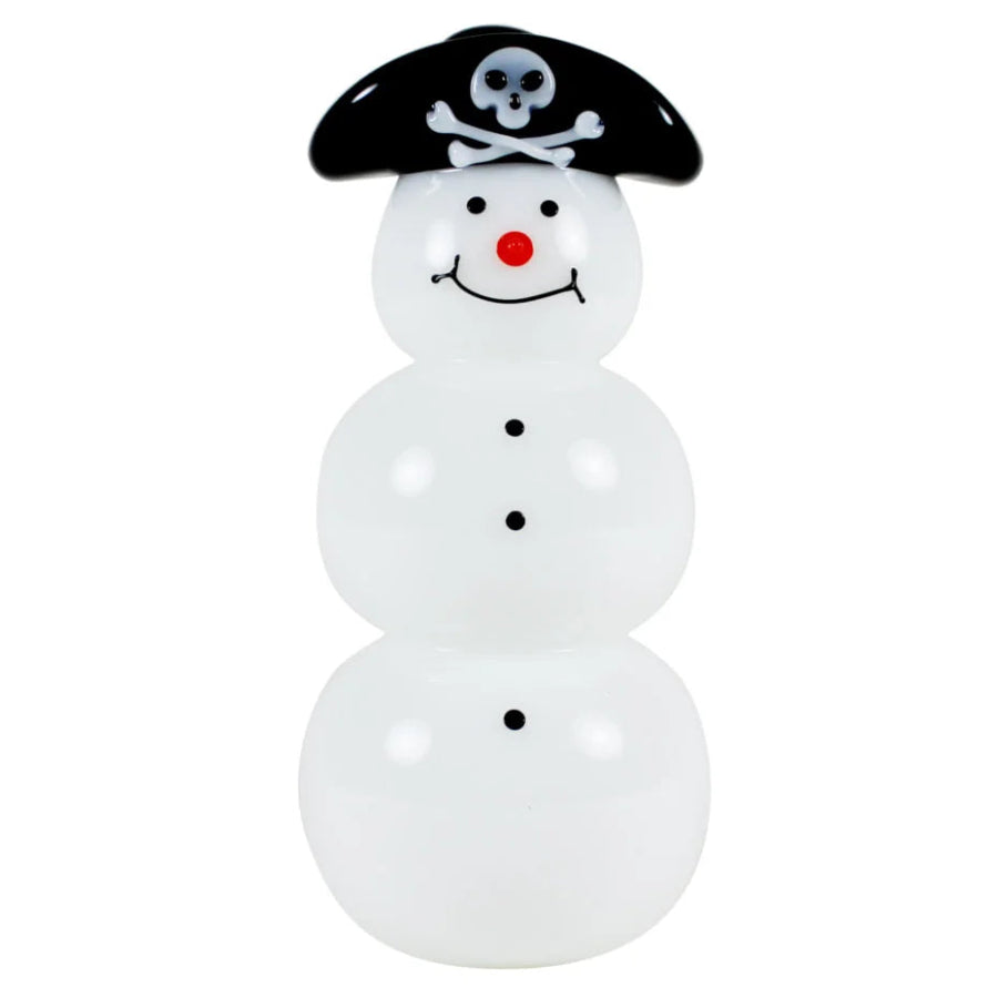 Glass Snowman - Pirate