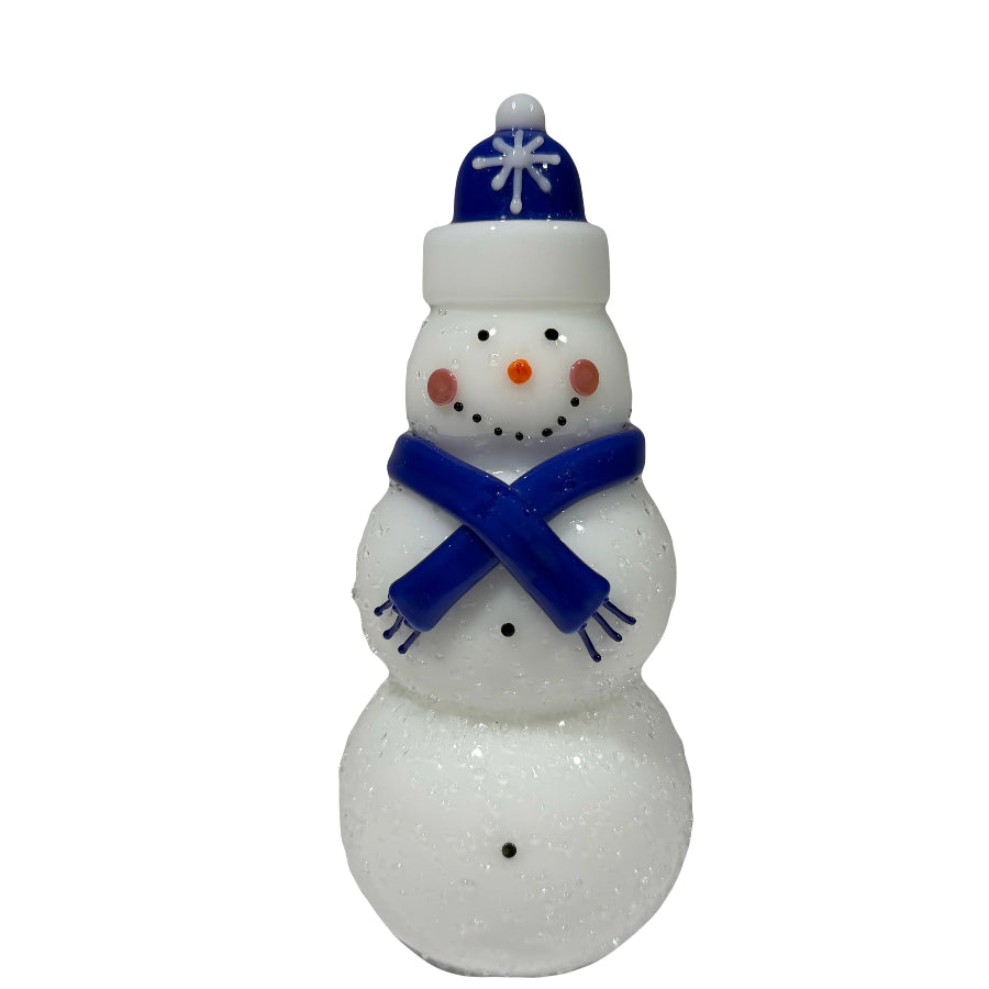 Glass Snowman - Sparkle