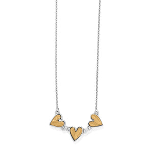 Cascade Heart Mini Necklace