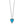Load image into Gallery viewer, Dazzling Love Petite Necklace- Teal
